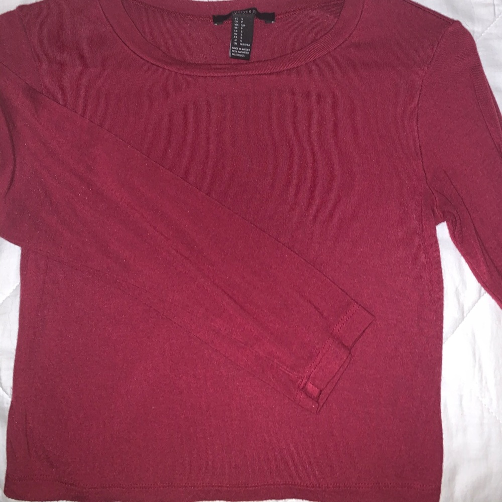 Forever 21 Cropped mid sleeve SMALL